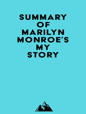 cover image of Summary of Marilyn Monroe's My Story